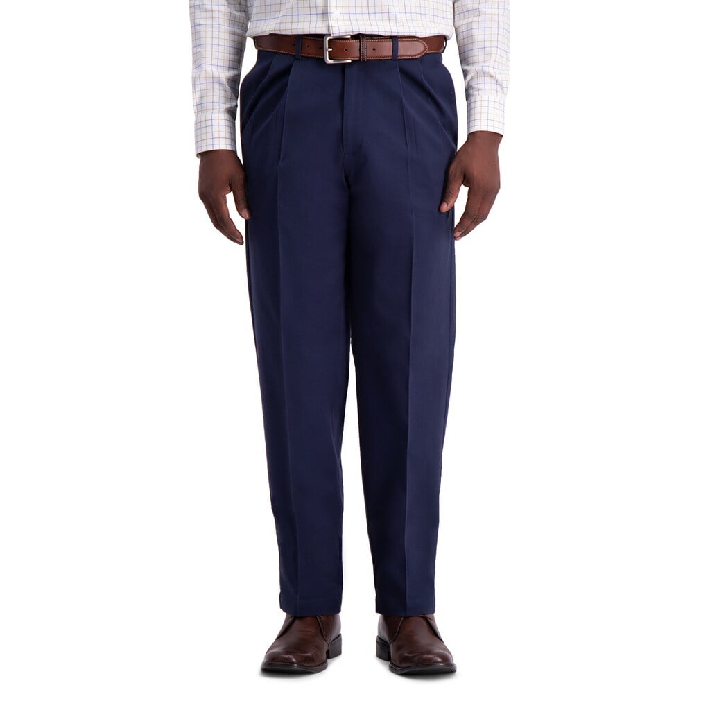 haggar work to weekend flat front pants