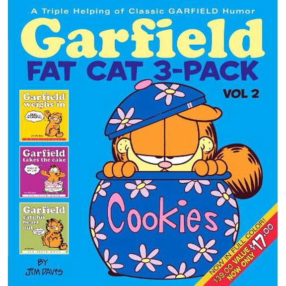 Pre-Owned Garfield Fat Cat 3-Pack, Vol. 2: A Triple Helping of Classic Garfield Humor (Paperback) 0345464656 9780345464651