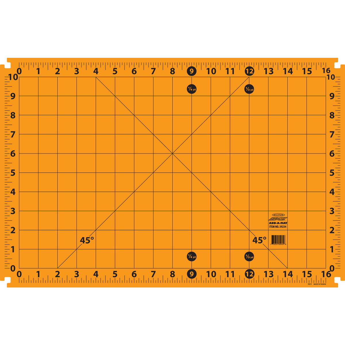 Add- A-Mat Self-Healing Rotary Cutting Mat, 12" x 18"