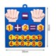 thumbnail image 4 of Juguetes Montessori de fieltro para niños pequeños, juguete educativo de matemáticas para contar los números de los dedos, aprendizaje temprano, desarrollo de inteligencia, 2023, 4 of 4