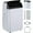 Black Top Cover, variant on M optimized 12,000 BTU Portable Air Conditioner, 3-in-1 Cooling, Dehumidifier & Fan, Cools 550 Sq.Ft, LCD Remote, Window Kit Included for Home, Office