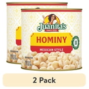 (2 pack) Juanita’s Foods Mexican Style Hominy, 25 oz, Can