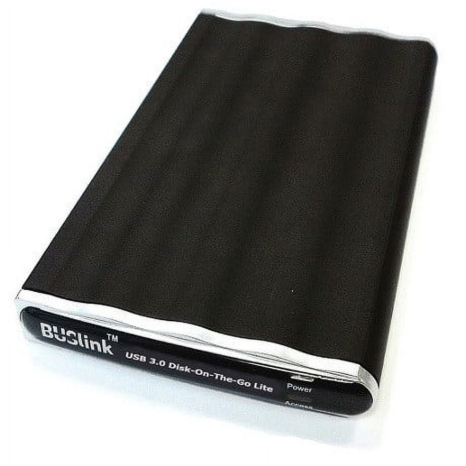 2TB USB 3.0 BUS-POWERED SLIM DISK-ON-THE-GO PORTABLE HARD DRIVE