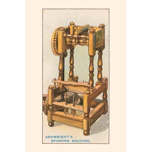 In 1767 James Hargreaves invented the first spinning jenny with which