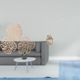 thumbnail image 2 of Placa de pared con hojas de palma, decoración de pared de madera, arte mural tropical, decoración de la , adorno de madera, estatua abstracta, i, 2 of 8