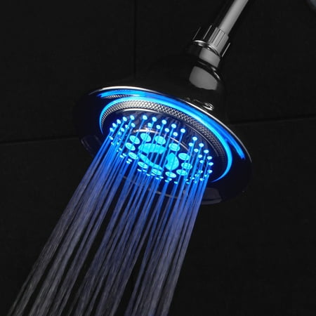 DreamSpa All Chrome Color Changing LED Shower Head (3