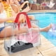 thumbnail image 5 of Neceser de PVC transparente Zhivalor Bolsa de maquillaje de viaje rojo y gris, 5 of 8