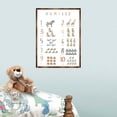 thumbnail image 6 of Nature Number Wall Decor | ABC 123 Kids | Homeschool I Educational Poster | Art for kids | Alphabet | Wooden Classroom Decor - 310213, 6 of 10