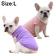thumbnail image 2 of 2 piezas de verano para mascotas, transpirable, de manga corta, chaleco sólido para perros, ropa de algodón para mascotas 1388, 2 of 6