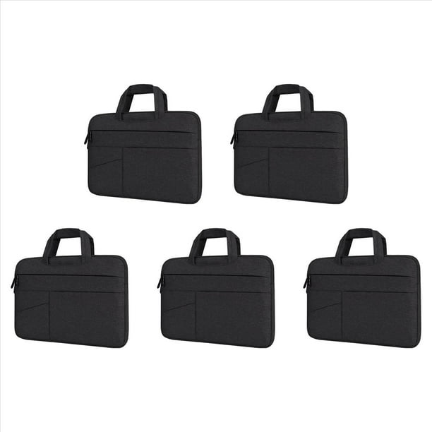 5X para Tablet de Alta Capacidad de 14 Pulgadas Portátil Impermeable para Portátil para Llevar un Portátil de 14 Pulgadas Negro