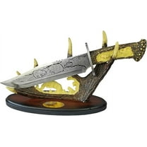 Wild Turkey Handmade Antler Display Knife (Bear)