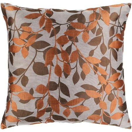 Surya Wind Chime Taupe Transitional Throw Pillow Walmart Com