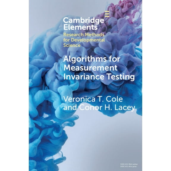 Elements in Research Methods for Develop Algorithms for Measurement Invariance Testing: Contrasts and Connections, (Paperback)
