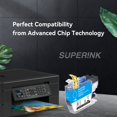 thumbnail image 3 of Cartouche d'Encre Cyan Compatible Brother LC3013 TG / LC3013 par Superink, 3 of 6
