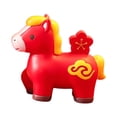 thumbnail image 3 of Figura de caballo, figura de Feng Shui chino, estatua de resina animal, decoración de escritorio B, 3 of 9