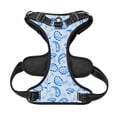 thumbnail image 5 of Lsque Winter Paisley Pattern Dog Harness, No-Pull Pet Harness with 2 Leash Clips, Adjustable Soft Padded Dog Vest with Easy Control Handle for Large Dogs-X-Large, 5 of 9