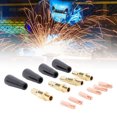 thumbnail image 1 of Welding Gas Diffuser, Heat Resistant Flux Core Gasless Nozzle 48 Pcs Set  for MIG Welder, 1 of 7