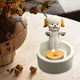 thumbnail image 3 of Soporte para velas, candelabro de animales de dibujos animados, Base de vela, candelabro de resina de animales bonitos para decoración de centro de Forma de perro, 3 of 8