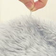 thumbnail image 4 of WoenderWiz Over Knee Fuzzy Socks high Plush Stockings Fuzzy Long Leg Warmers Winter Home Fluffy Sleeping Socks Light Gray One Size, 4 of 5