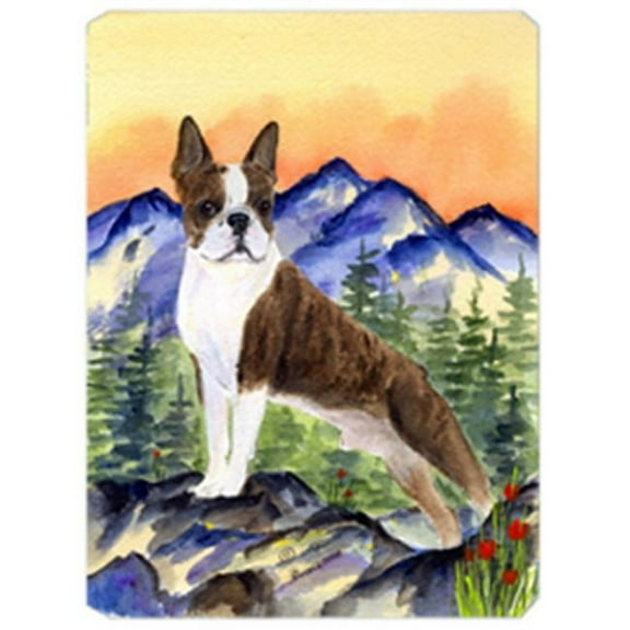 Boston Terrier Mouse Pad, Hot Pad & Trivet