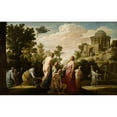 thumbnail image 2 of Nicolaes Moeyaert 14x11 Gold Ornate Wood Frame and Double Matted Museum Art Print Titled - Mercury and Herse (1624), 2 of 4