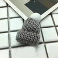 thumbnail image 3 of HNMKIU Mini Knitted Beret Hat for DIY Craft Projects and Doll Toy Accessories 20PCS Grey,One Size, 3 of 3