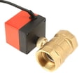 thumbnail image 4 of Brass Motorized Ball Valve, 1Pcs DC 12V Brass Ball Valve, Brass Ball Valve, Low Noise For Air Conditioning System Air Conditioner Laboratory Plumbing Systems, 4 of 8