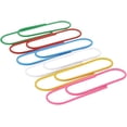 thumbnail image 1 of Clips de vinilo súper grandes, paquete de 30 soportes de clip de papel Jumbo de colores surtidos de 4 pulgadas, soportes de hojas grandes gigantes coloridos para archivos, papeles, de, 1 of 5