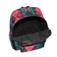 thumbnail image 6 of FORMRS Kids School Backpack with Front Zippered Pocket 12" Student Travel Daypack, Vibrant Green Tartan Pattern, 6 of 6