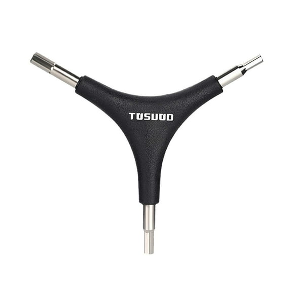 Colaxi Hex Wrench 4/5/6mm Allen Wrench Y Shaped Hex Key Wrench Steel Hexagon Wrench Comfortable Handle Bike Maintenance Tool