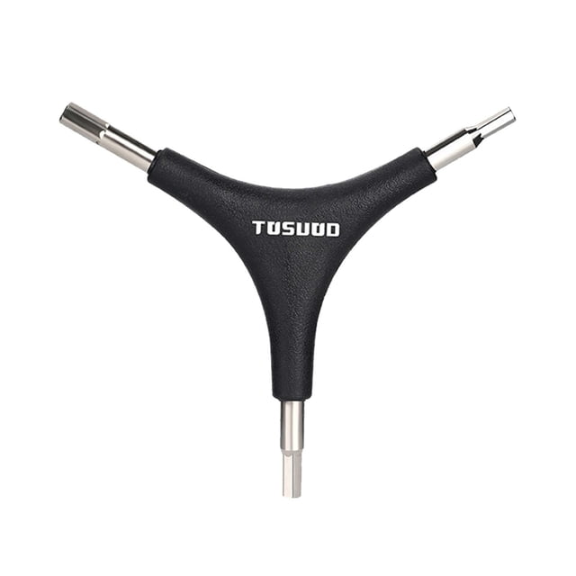 Llave hexagonal para bicicleta de 4/5/6mm, mango cómodo portátil, llave Allen en forma de Y, herramienta de mantenimiento para bicicletas de montaña y