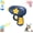 Dark Blue, variant on Bamboo Dragonfly Catapult Launcher, 2-in-1 Interactive Cat Toy, Interactive LED Flying Disc Launcher & Fetch Toy for Cats, Fun for Indoor & Outdoor Play