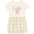 thumbnail image 3 of Inktastic Cutie Pie Pink Girls Toddler Dress, 3 of 5