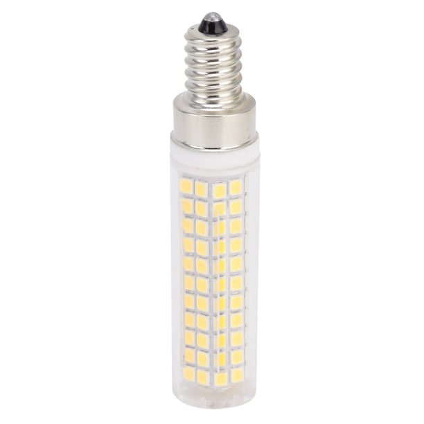 Bombilla LED E12 de 1200 lm y 136 LED, regulable, para lámpara de techo o pared, 110 V