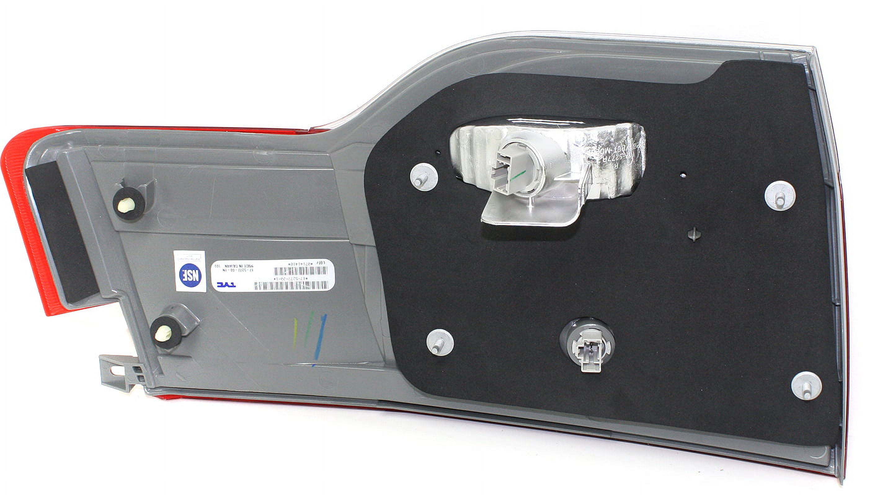 Tail Light Compatible With 2008-2010 Honda Odyssey Right Passenger Side, Inner With bulb(s)