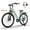 V80 Green, variant on Movcan V80 1000W Electric Bike for Adults, 28MPH & 70 Miles Range, 26" City Cruiser Ebike with 48V 13Ah Removable Battery, 7-Speed Dual Disc Brake Mountain Commuter E-Bike