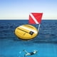 thumbnail image 4 of Marcador de boya de buceo Señal Equipo de seguridad Equipo para pesca submarina Apnea Amarillo, 4 of 6