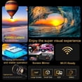 thumbnail image 3 of Proyector Mini Portátil YT100 con WiFi & BT: Experiencia de cine casera HD de 1080p, 3 of 11