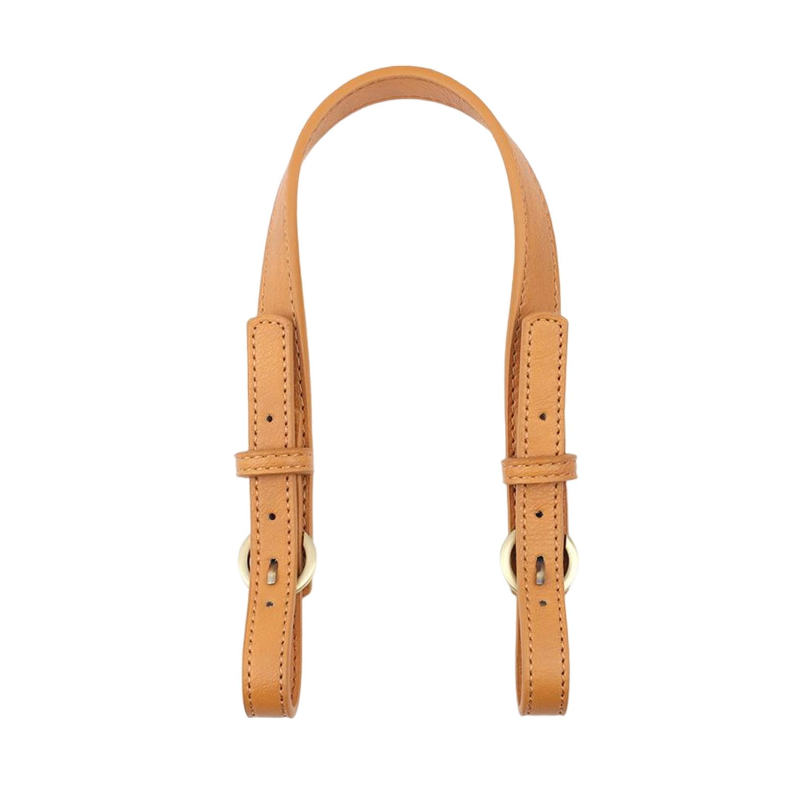 2 PièCes Cuir Anse Pour Sac à Main 40cm, Sangle Sac Bandouliere, Rechange Anse De Sac, BandoulièRe Pour Sac, BandoulièRe Pour Sac Avec 2 Mousquetons