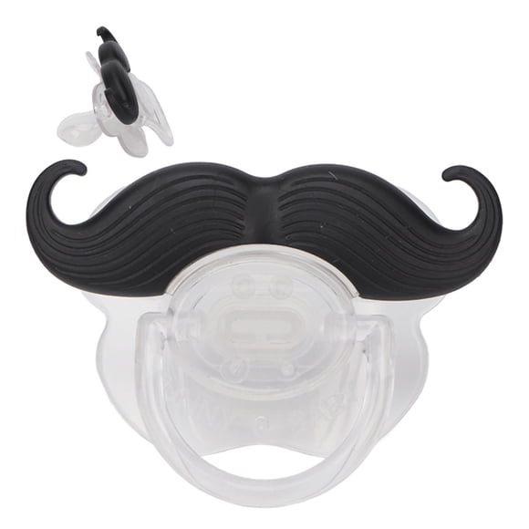 Chupete Para Bebé, Chupete Para Recién Nacido Estilo Bigote Con Soporte Bucal Seguro Y Duradero De Silicona Para Niños Pequeños