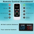 thumbnail image 3 of Btbsign Digital Electronic Led Scoreboard Portable  Indoor Games Sports, 3 of 7