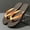 Brown, variant on Mens Flip-Flops Summer Casual Flat Sandals Thick-Soled Rubber Flops/Non-Slip Beach Slippers Comfortable Outdoor Beach Soft Sole Sandals