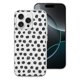 thumbnail image 2 of Funda de TPU con lunares para iPhone 16 Pro: ultrafina, a prueba de golpes, antiamarilleo, resistente a arañazos, compatible con carga inalámbrica, agarre mejorado, estilo transparente., 2 of 7
