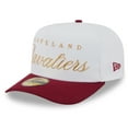 thumbnail image 3 of Men's New Era White/Wine Cleveland Cavaliers 2025 NBA Draft A-Frame 59FIFTY Fitted Hat, 3 of 5