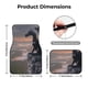 thumbnail image 5 of Fotbe Black Dragon Cliff Dawn Juego de 4 Tapetes para Auto con Estampado – Alfombrillas de Goma Reforzada, Diseño Antideslizante, Protección para Todo el Año – Vehículos, Autos, Camionetas y SUVs, 5 of 7
