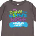 thumbnail image 4 of Inktastic World’s Best Billiards Player Daddy Boys or Girls Long Sleeve Toddler T-Shirt, 4 of 5