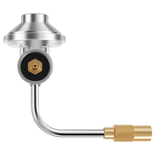 Grusce Griddles Regulator Zinc Alloy Propane Tank Regulator Wear Resistant Stable Tabletop Griddles Regulator Replacement for Kitchen 17" and 22" Tabletop Griddles