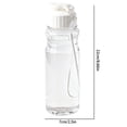 thumbnail image 2 of Clearance Under $4.49 Plastic Water Bottle with Hand Strap, Leakproof Reusable Sports Drinking Cup for Gym Travel School Outdoor, 2 of 5