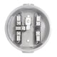 thumbnail image 3 of Base para medidor 5 aluminio espec IUSA gris, 3 of 3