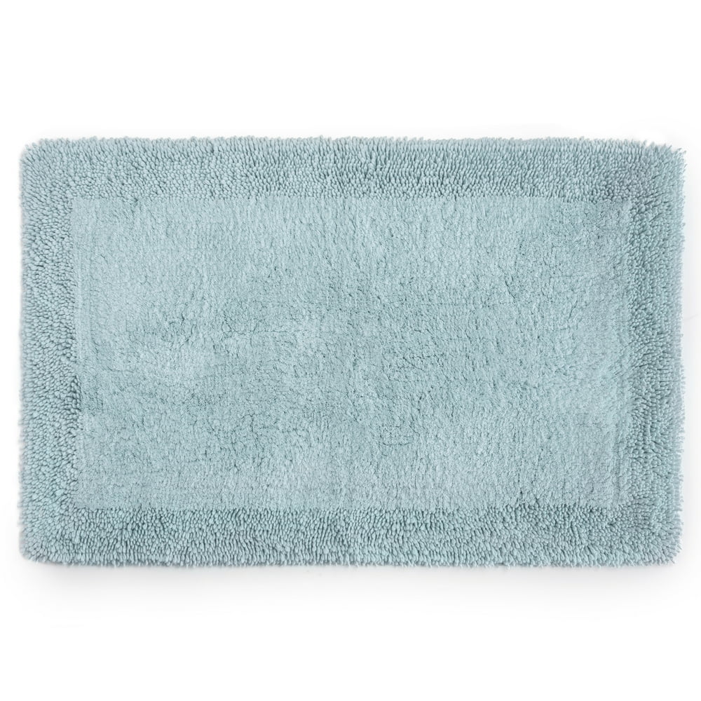 Hotel Style Ultra Thick & Soft Bath Rug,21"x34", Light Blue Walmart